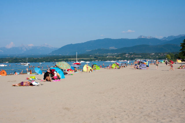 Plage Meer van Geneve